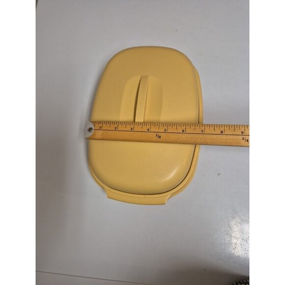 Vintage Tupperware Vegetable Rice Microwave Steamer/Cooker 3-Piece 1273-4 Gold - Picture 10 of 10
